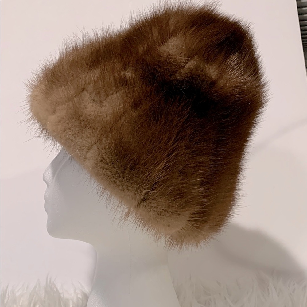 DECE Fur Brown Hat Vintage